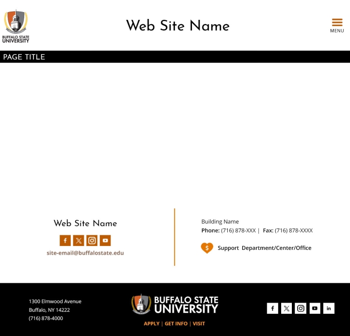 Header and footer white